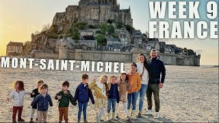 OUR LARGE FAMILY VISITED THE MOST UNIQUE ISLAND IN THE WORLD!! | MONTSAINTMICHEL | WEEK 9: FRANCE