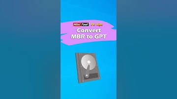 How to Convert MBR Disk to GPT #windowstips