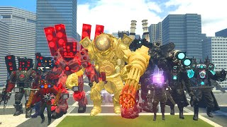 FUTURE SPEAKERMAN TITAN ,CAMERA SPEAKER TITAN VS ASTRO JUGGERN AUT ,SKIBIDI TOILET In Garry's Mod!
