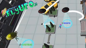 FlyUFO io ( Hole.io )Map Control: 100.00% - Big Hole WORLD RECORD #21