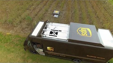 UPS Testing Delivery by Drone