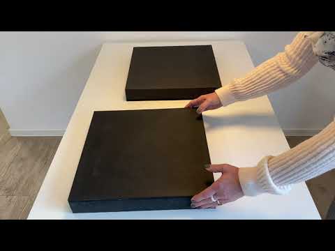 Vergleich Gummiert vs. Glatt