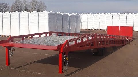 Rampy mobilne AUSBAU. Portable loading ramp. Mobile verladerampe.