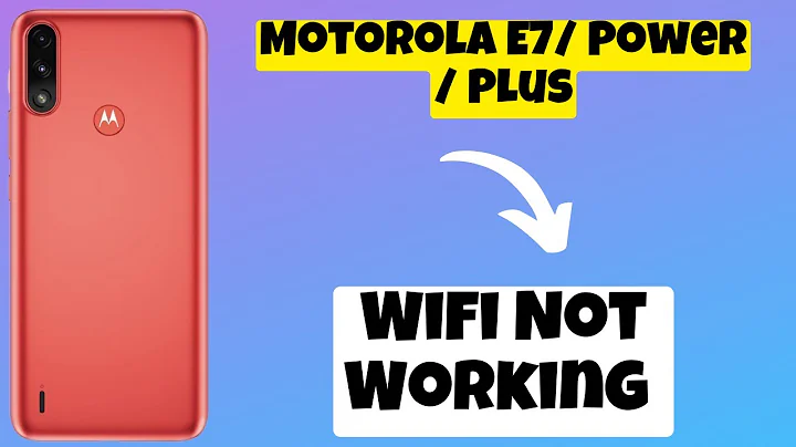Motorola E7/ Power / Plus Wifi Not Working || Wifi problem || Wifi connection problem solve