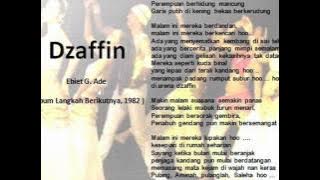 Ebiet G Ade - Dzaffin