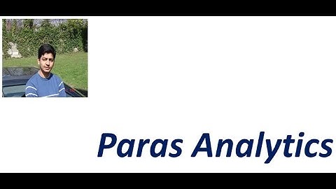 Paras Analytics