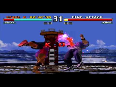 Tekken 3 - PS2 - Eddy - Time Attack - 4m 07s 020ms