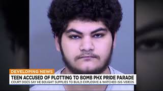 Arizona teen arrested for plotting to bomb Phoenix Pride parade