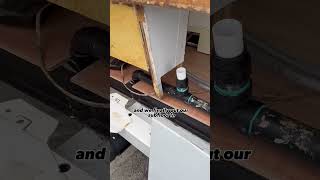 Bathroom Subfloor | Part 1🧑🏭 #chata #repairs #bathroom