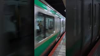 E233系7000番台埼京線りんかい線直通快速新木場行き×瑠璃色の地球合唱曲