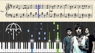 Video thumbnail of "Bring Me The Horizon - Drown - Piano Tutorial + Sheets"