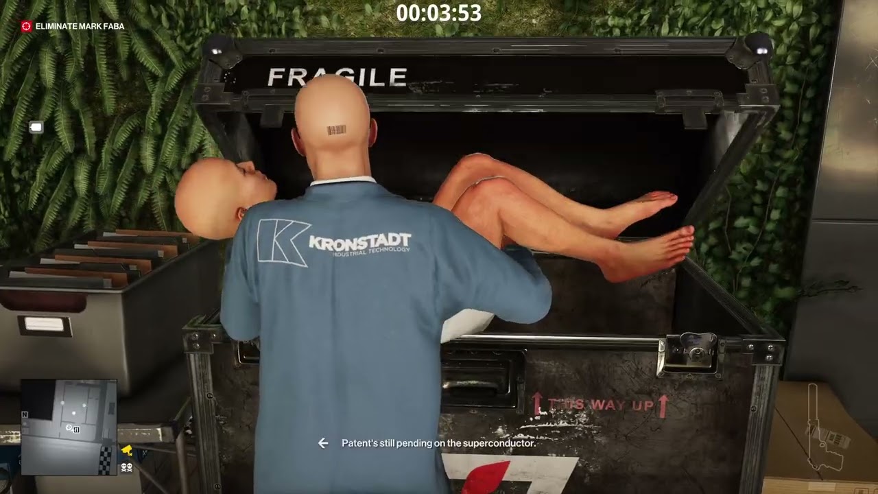 HITMAN 3 Elusive Target The Undying Silent Assassin Default Loadout