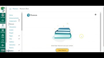 Link Pearson eText to Canvas