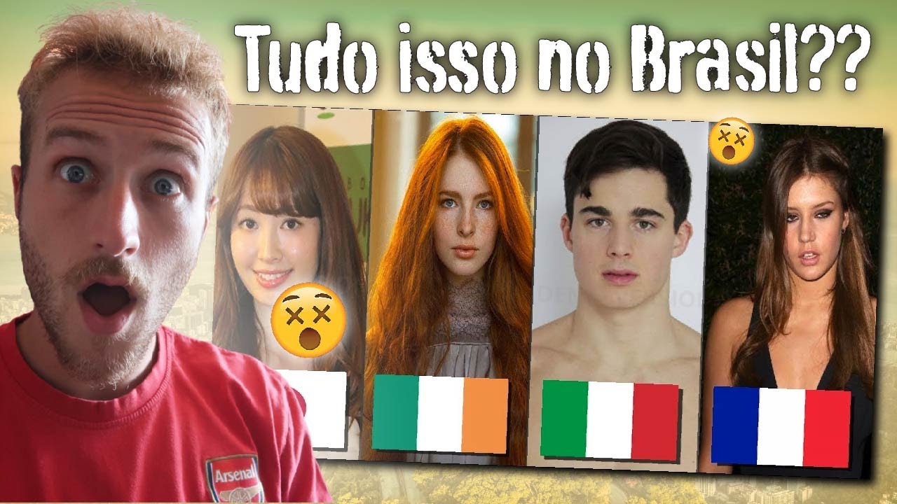 25 etnias com mais descendentes no BRASIL 🇧🇷  | Canadense Reage 🇨🇦