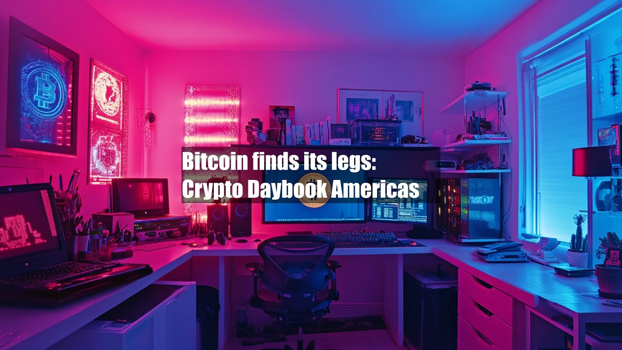 Bitcoin finds its legs: Crypto Daybook Americas - YouTube