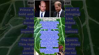 Prince William’s Strategic Power Move Before Harry’s Return!