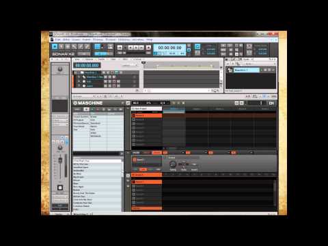 Configuring Maschine as a  Multitimbral Synth In Sonar X2 Tutorial
