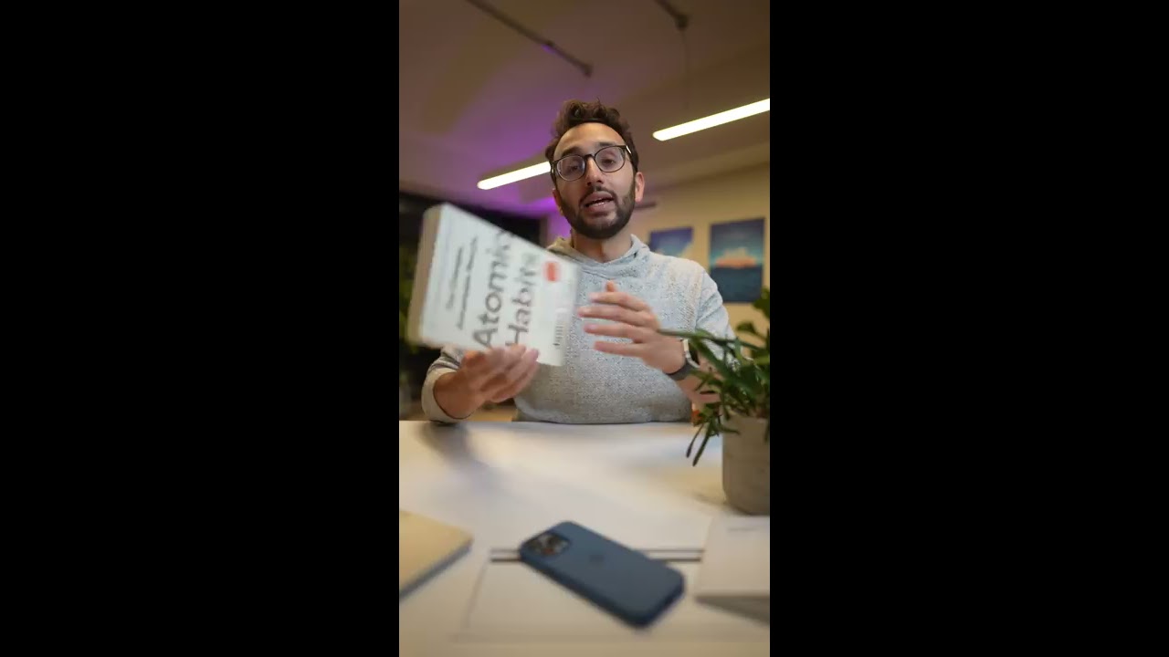 5 Lessons From Atomic Habits In Under 60 Seconds SHORTS