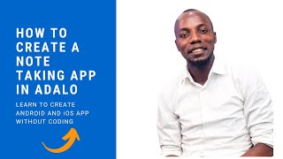 Adalo Tutorial | How to create a Note Taking app in Adalo screenshot 5