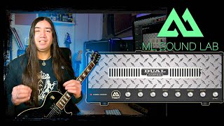 METAL AF | NEW ML Sound Lab Amped DUAL Plugin! Play through and REVIEW