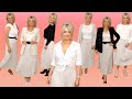 How To Style Pleated Midi Skirt - 8 Outfits (Fashion Over 50)