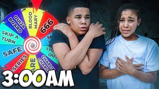 SHAMED Brother & Sister PLAY SPIN THE WHEEL at 3am