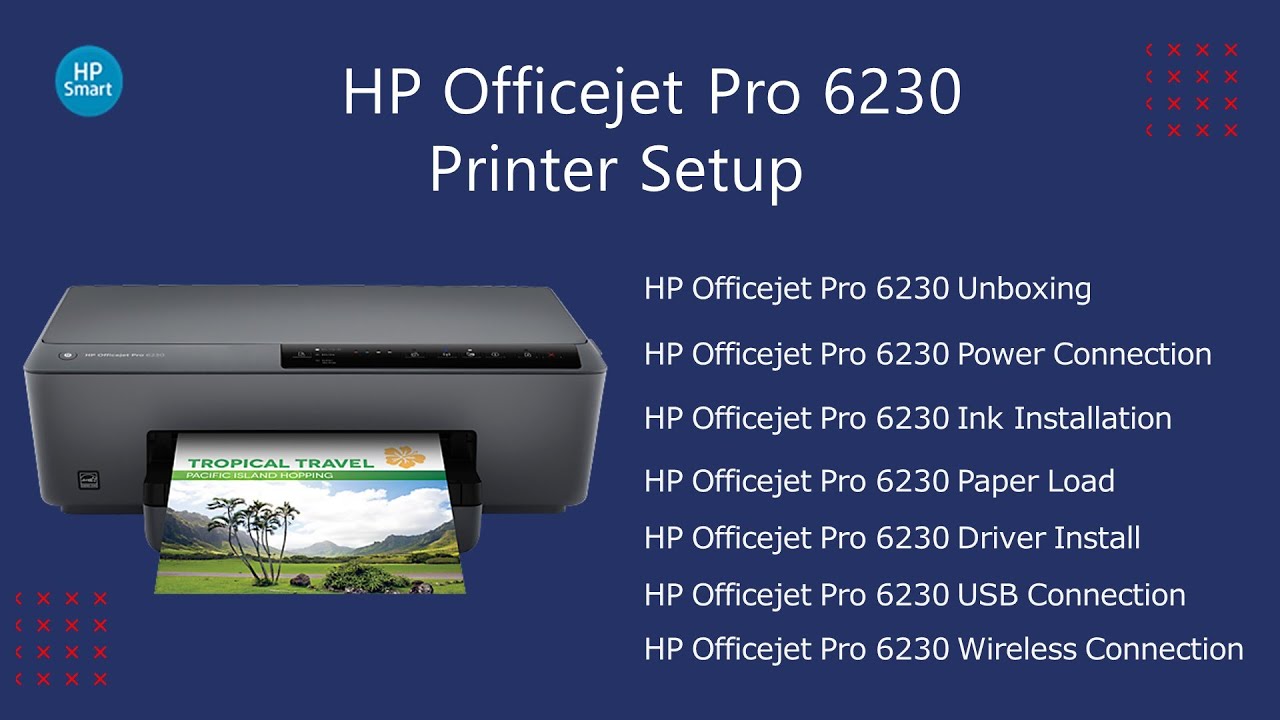 HP Officejet Pro 6230 ePrinter Multi-function WiFi Color Inkjet Printer - HP  