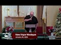 New Hope Wesleyan Church Sermon January 05, 2025