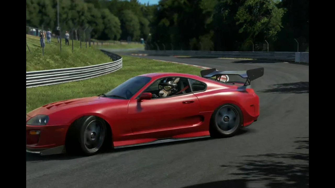 Supra Drifting on the Nordschleife