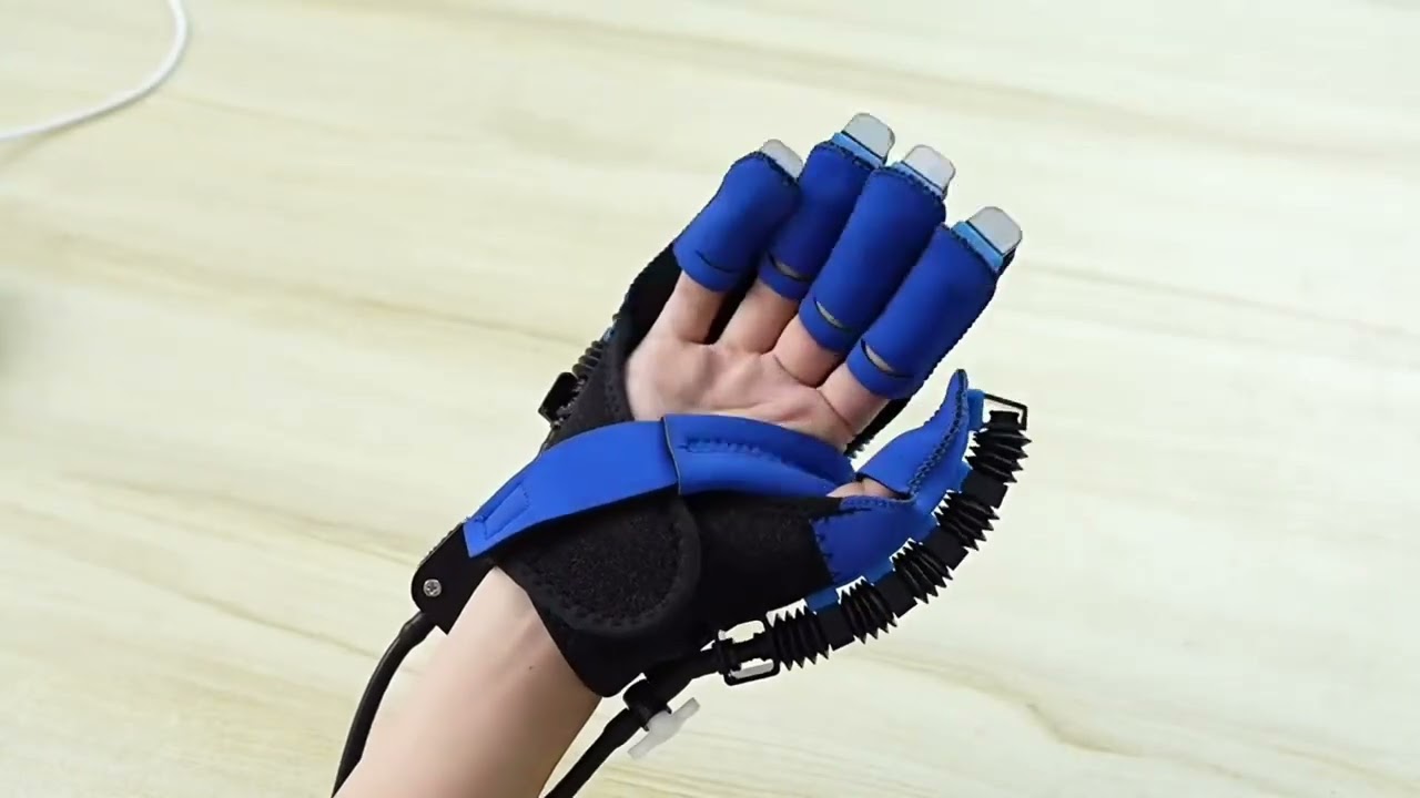 Automatic Robotic Hand Rehabilitation Gloves – Finger & Hand Training Device