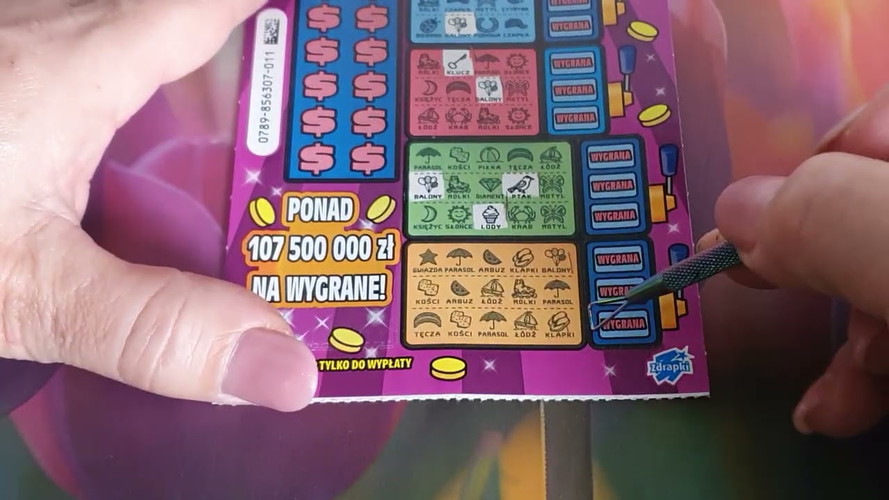 Zdrapki # 1143 mix za 60 zł 🙈 znów jedna z wygraną