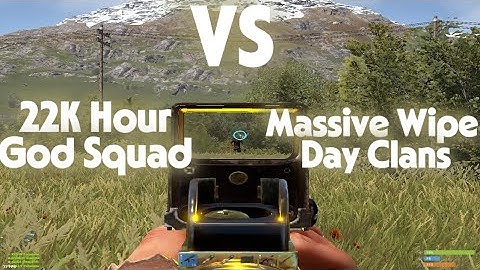 How a 22k Hour God Squad Dominates NEW BLUEPRINT FRAGMENT UPDATE | Official Vanilla Rust