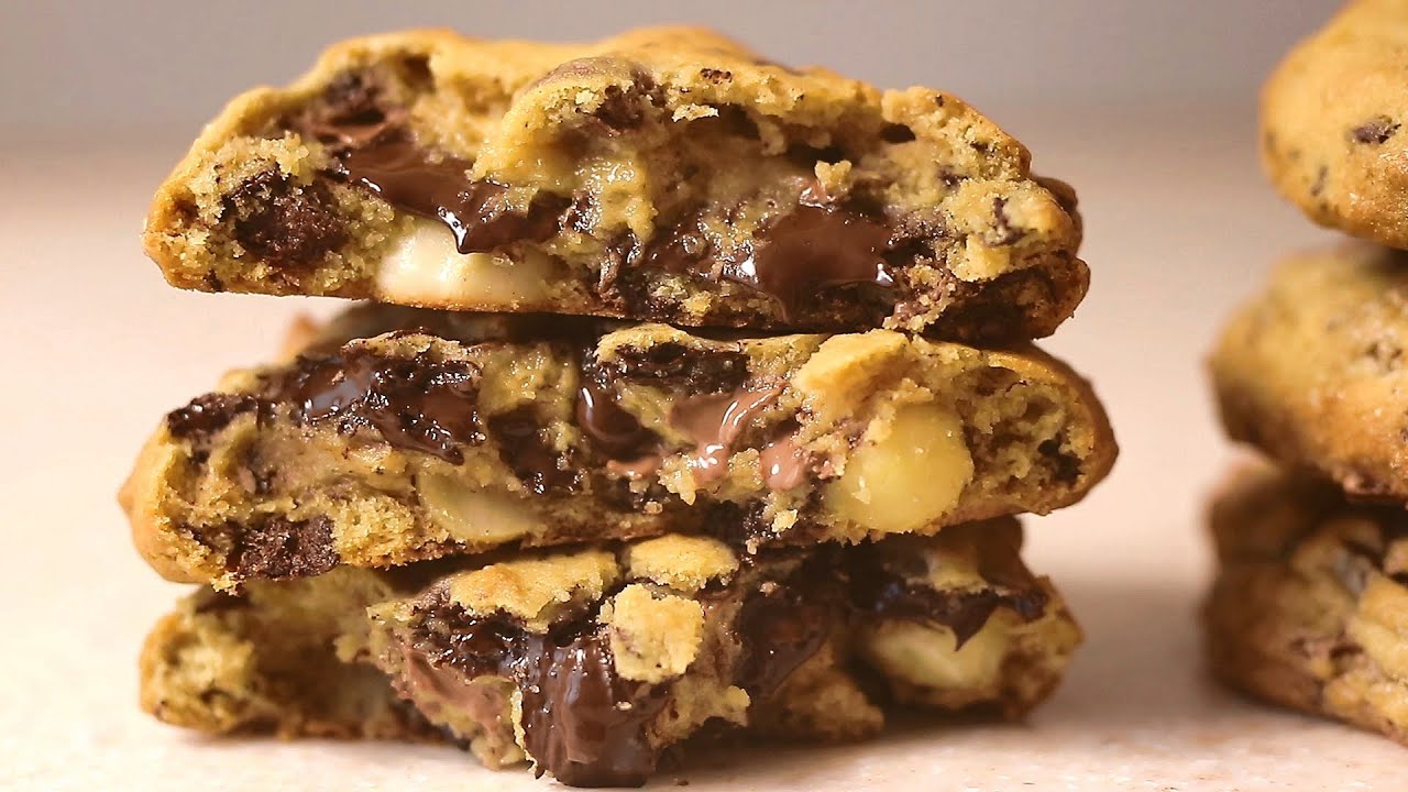 ⁣뉴욕맛집 르뱅 베이커리의 초코쿠키 레시피/ levain bakery cookie recipe/Chocolate Chip Cookies/초코칩쿠키/칼로리식당