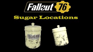 Fallout 76 - Sugar Location Guide - Best Locations For Sugar