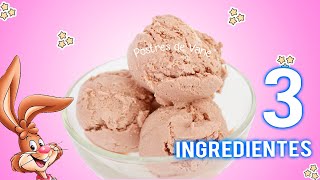 HELADO de NESQUIK cremoso sólo 3 Ingredientes | Postres de Vane