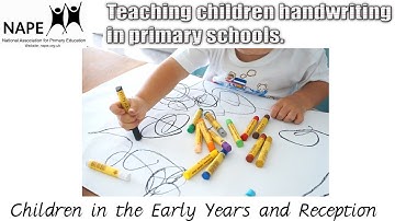 Early Years Handwriting 2025