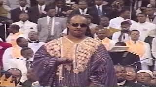 Video voorbeeld van "Stevie Wonder Sings "I Won't Complain" @ 91st COGIC Holy Convocation (1998)"