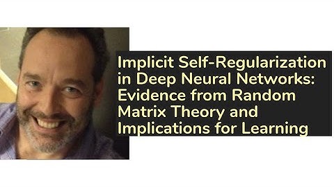 [WeightWatcher] Self-Regularization in Deep Neural Networks: Evidence from Random Matrix Theory