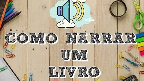 Como gravar lendo um livro?