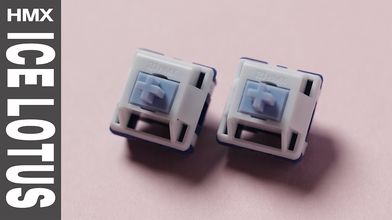 HMX ICE LOTUS TACTILE SWITCH FACTORY LUBED (10PCS) – UniKeys