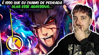 Que Pedrada Pqp Reagindo Ao Garou One Punch Man - Um Monstro Okabe React Naireact