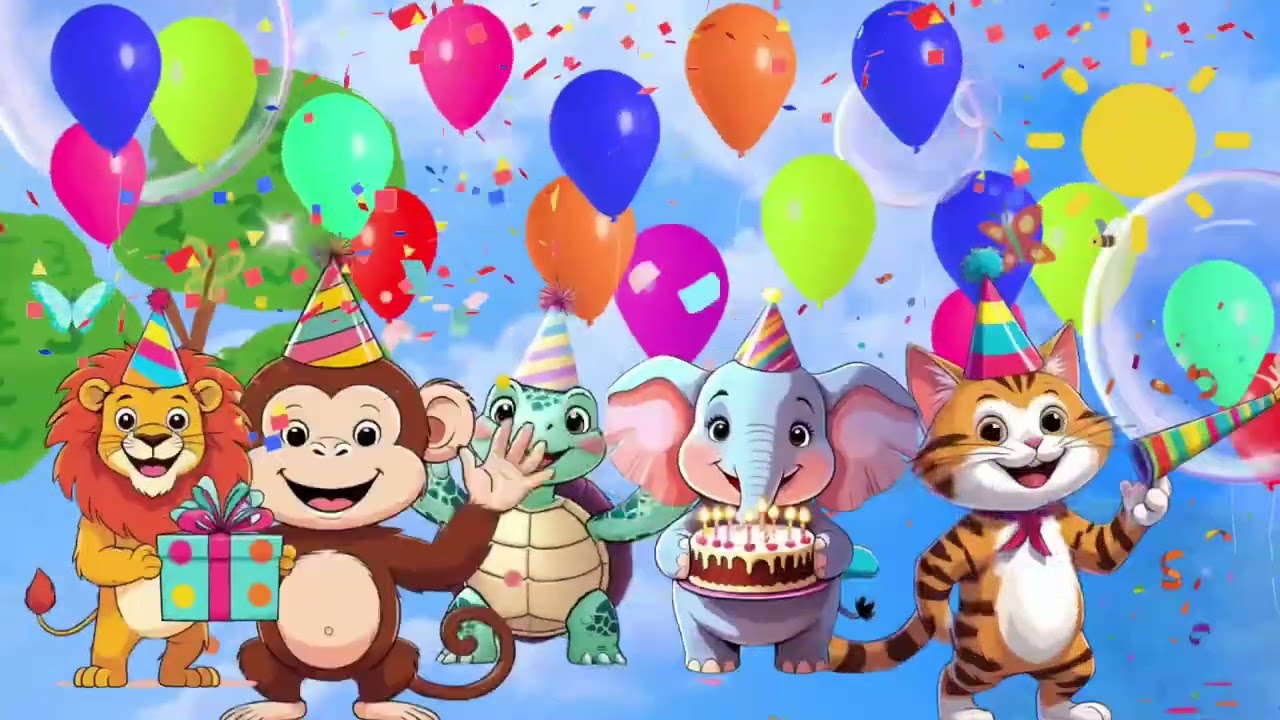 Happy Birthday Elias - Heute ist dein großer Tag Elias - Geburtstagslied für Kinder