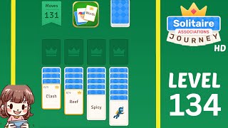 Solitaire Associations Level 134 Solution Walkthrough