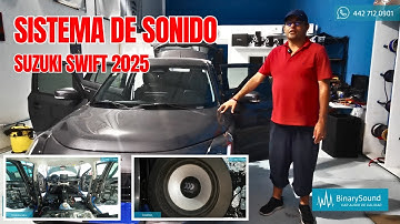 Sistema de Sonido Morel en Suzuki Swift 2025 con Insonorizante de la Casa STP @ChristianMigoya