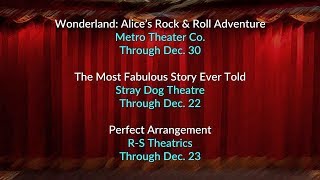Two-Week St  Louis Theatre Calendar Beginning December 20, 2018