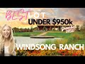 UNDER $950k I Greenbelt BEST LOT in WINDSONG RANCH I New Construction I Relocating to Prosper TX