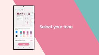 Samsung One UI 4 | How to: Colour Palette | Samsung Nederland screenshot 2