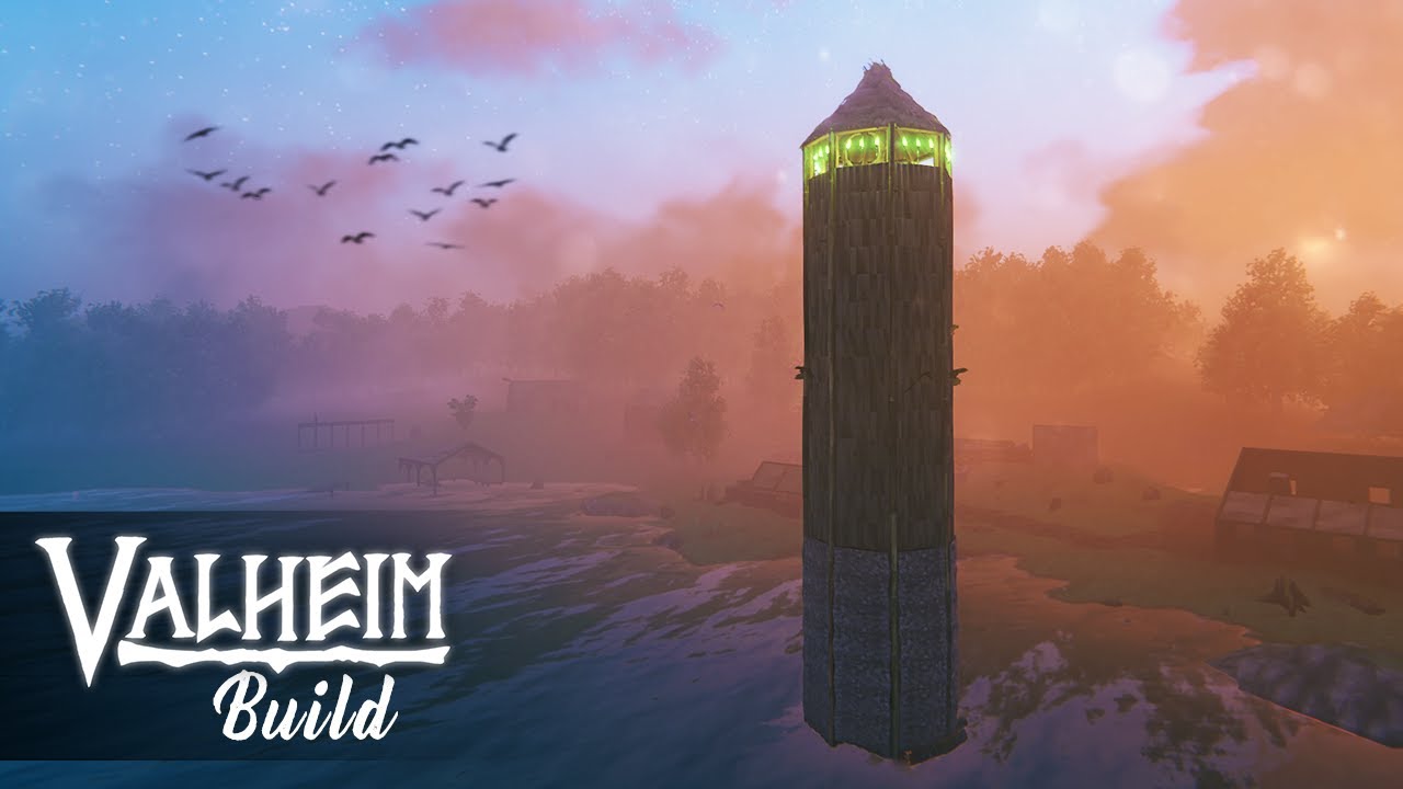Valheim | How To Build a Giant Tower