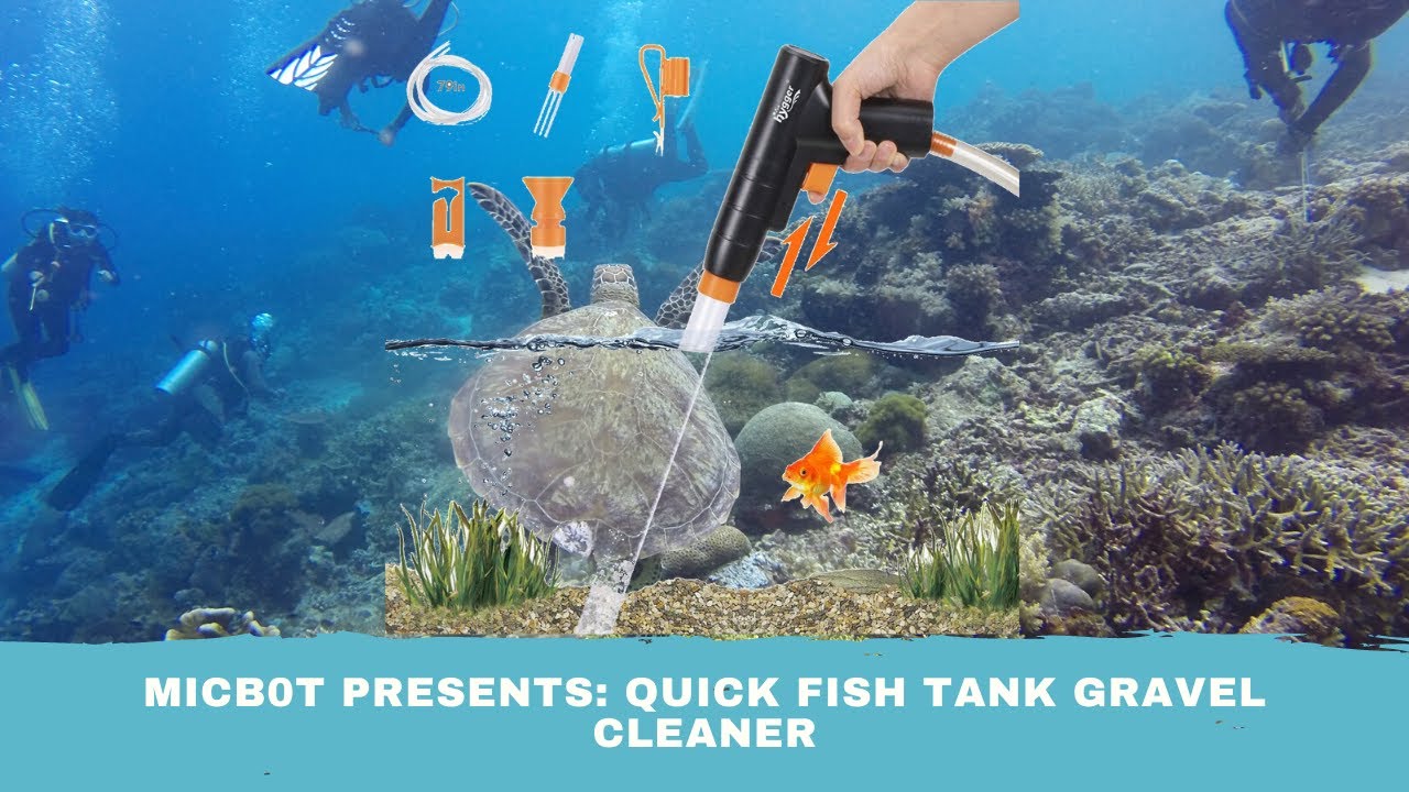 Hygger Aquarium Gravel Cleaner Highly and a must watch