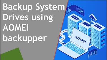 How to Backup System drives using AOMEI backupper | Free Full legal version